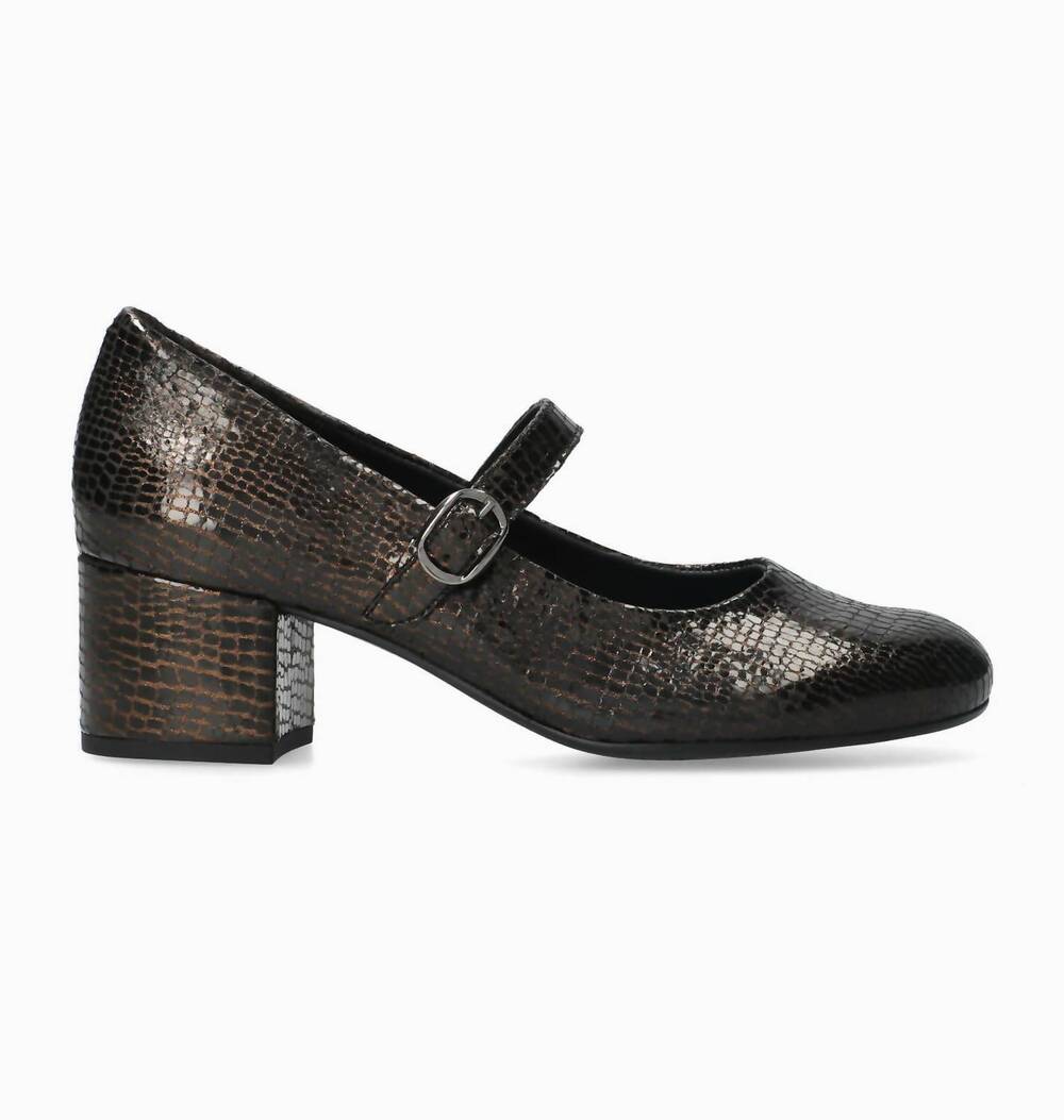 NEW MEPHISTO women's topaze mary jane pump sandal in bronze